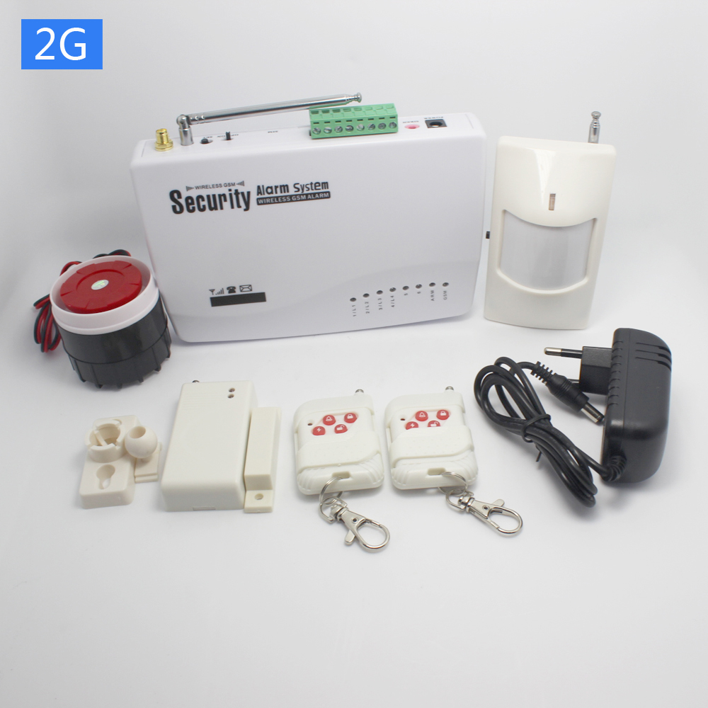 Sim Gsm Alarm - 1 комплект домашней безопасности GSM SMS-сигнализация,