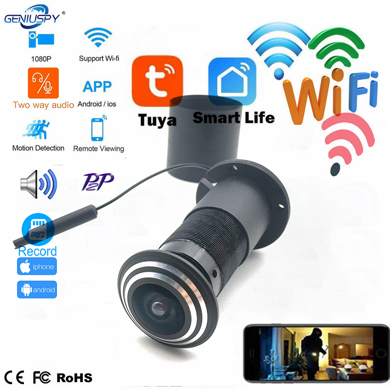 Мини-глазок, 1080P, Wi-Fi, бес – обзор и цена Home Security Front Door Camera