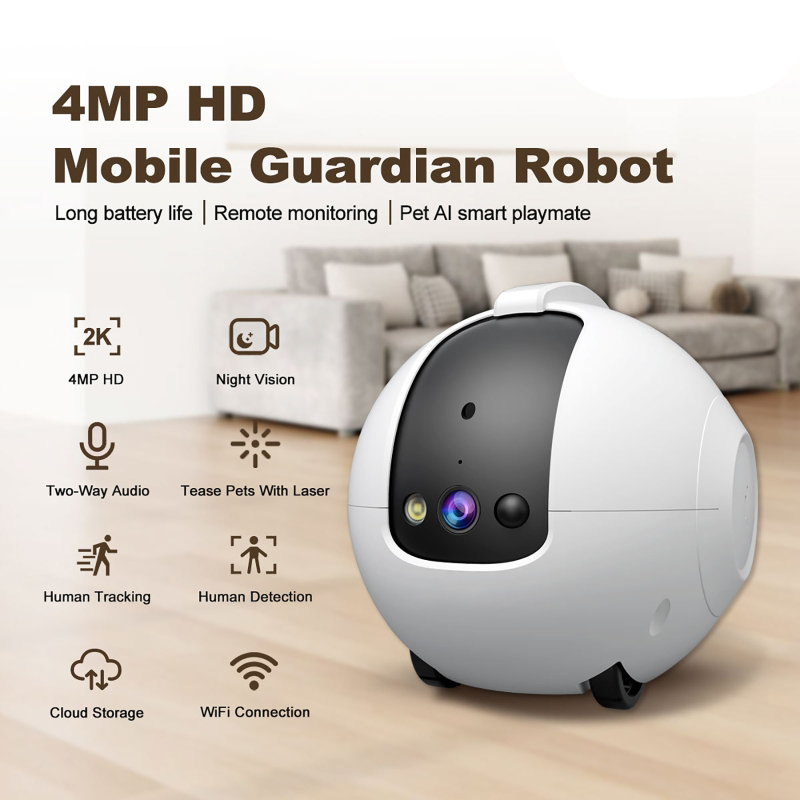Камера наблюдения для домашних – обзор и цена Home Security Robot