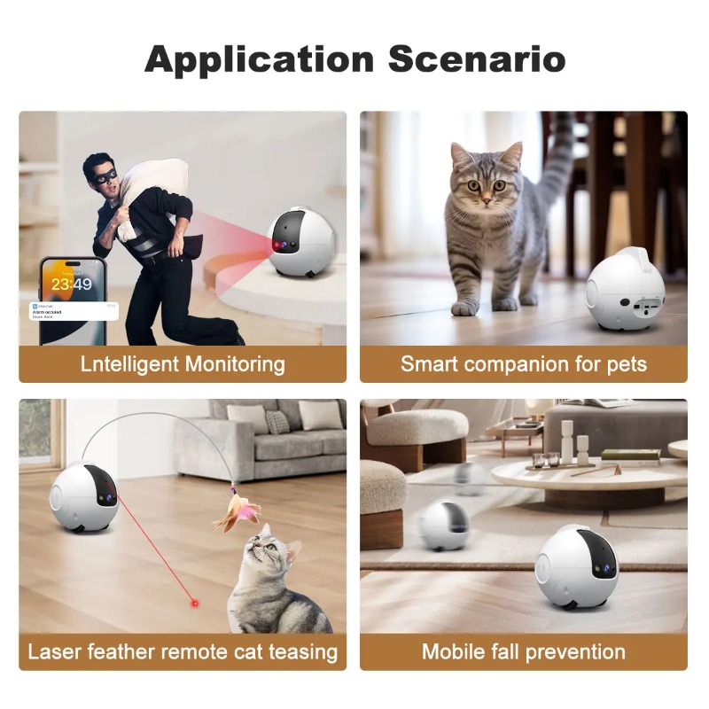 Камера наблюдения для домашних – обзор и цена Home Security Robot