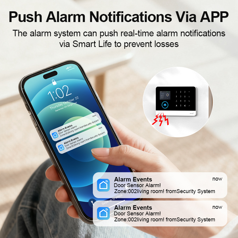 Умная сигнализация WiFi GSM дл – обзор и цена Home Security Front Door Camera