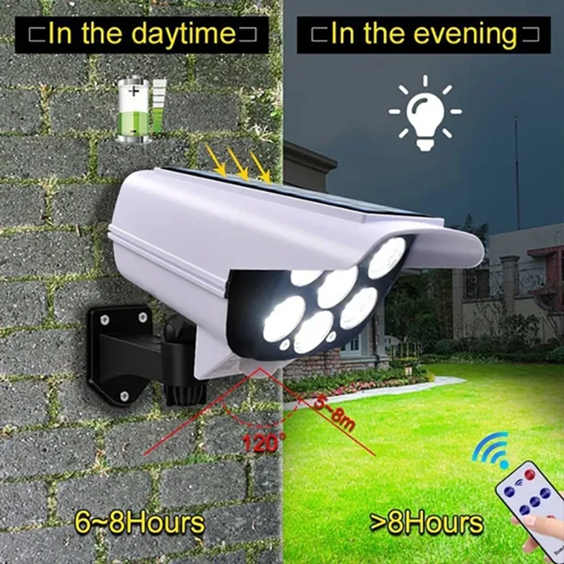 1-2 упаковки 77LED солнечный д – обзор и цена Home Security Flood Lights